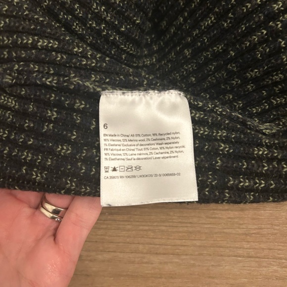 Lululemon Cotton-Cashmere Blend Mockneck Sweater - Picture 3 of 4